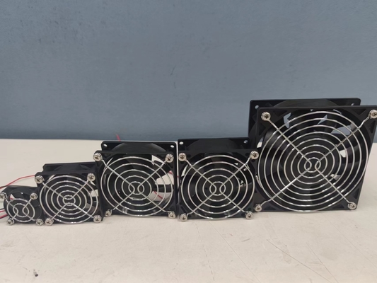 Ventilador de refrigeração de baixo nível de ruído de alta velocidade da C.C. 120x120x38mm 12V