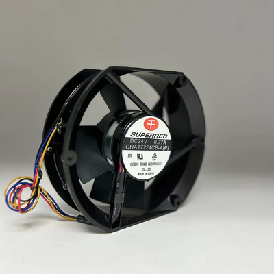 Ventilador de resfriamento sem escova de 120 mm 12 V CC 17-3600 RPM 22-156 CFM Fluxo de ar personalizado