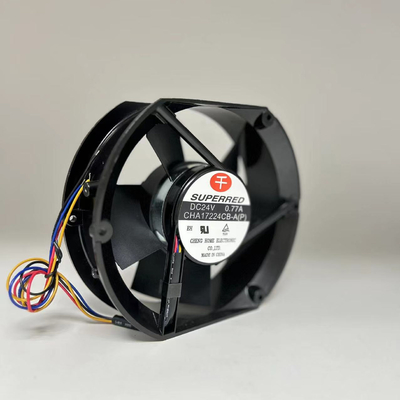 Ventilador de resfriamento sem escova DC 1700-3600 RPM Rolamento de esferas / Mancal de rolamento redondo