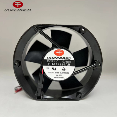 Ventilador de resfriamento de saída de sinal DC com conector de 3 pinos e fácil instalação
