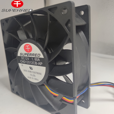 Ventilador PBT DC de CPU de plástico altamente durável com expectativa de vida de 35000 horas