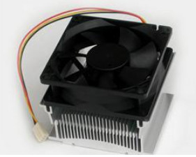 Alto desempenho e confiabilidade 12V DC CPU Fan PBT plástico 94V0 Frame