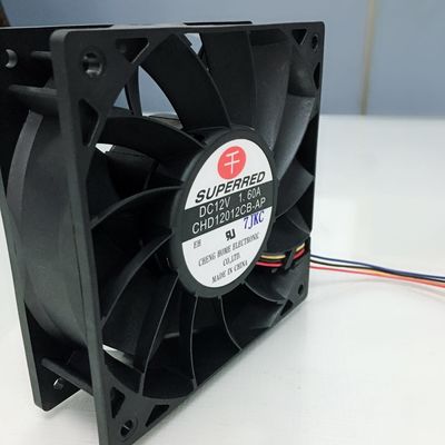 Fã sem escova 24V 1700-3600 RPM 0.09-1.5A da C.C. dos equipamentos eletrônicos