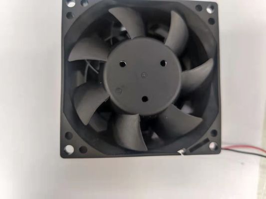 alta velocidade axial do ventilador de refrigeração da C.C. de 80x80x38mm com fio de ligação AWG26