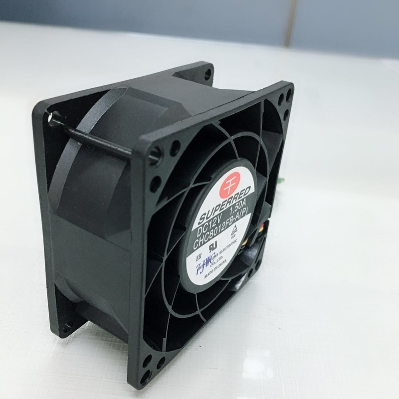 Ventilador de refrigeração do processador do ventilador de refrigeração do processador central da C.C. do Pin do preto 3 para o computador
