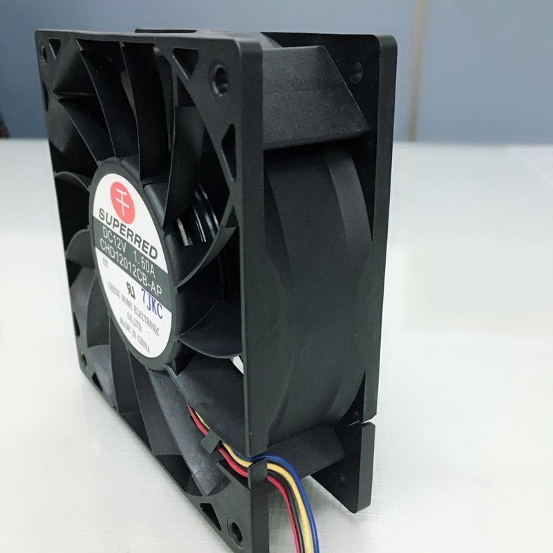 Fã plástico do processador central da C.C. do ventilador de refrigeração da C.C. de 80 x de 80 x de 25mm para refrigerar industrial